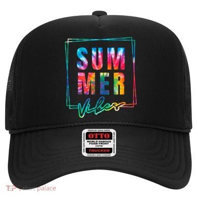 Summer Vibes Tie Dye Summer Vacation Hat