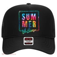 Summer Vibes Tie Dye Summer Vacation Hat thumb 0