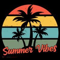 Summer Vibes Tropical Retro Sunset Coffee Mug thumb 5