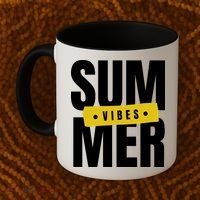 Summer Vibes Vacation Coffee Mug thumb 2