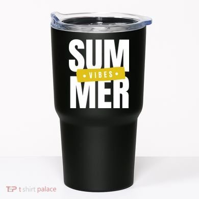 Summer Vibes Vacation Tumbler