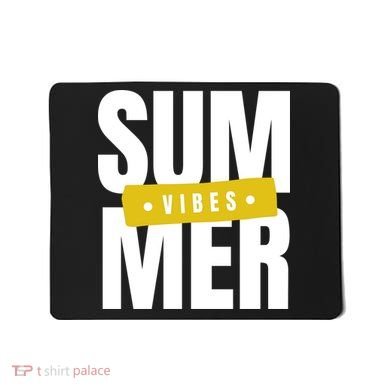 Summer Vibes Vacation Mousepad