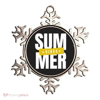 Summer Vibes Vacation Ornament