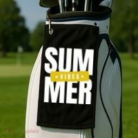 Summer Vibes Vacation Golf Towel thumb 2