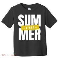 Summer Vibes Vacation Toddler T-Shirt thumb 0