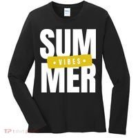 Summer Vibes Vacation Women's Long Sleeve Shirt thumb 0