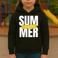 Summer Vibes Vacation Kids Hoodie thumb 3