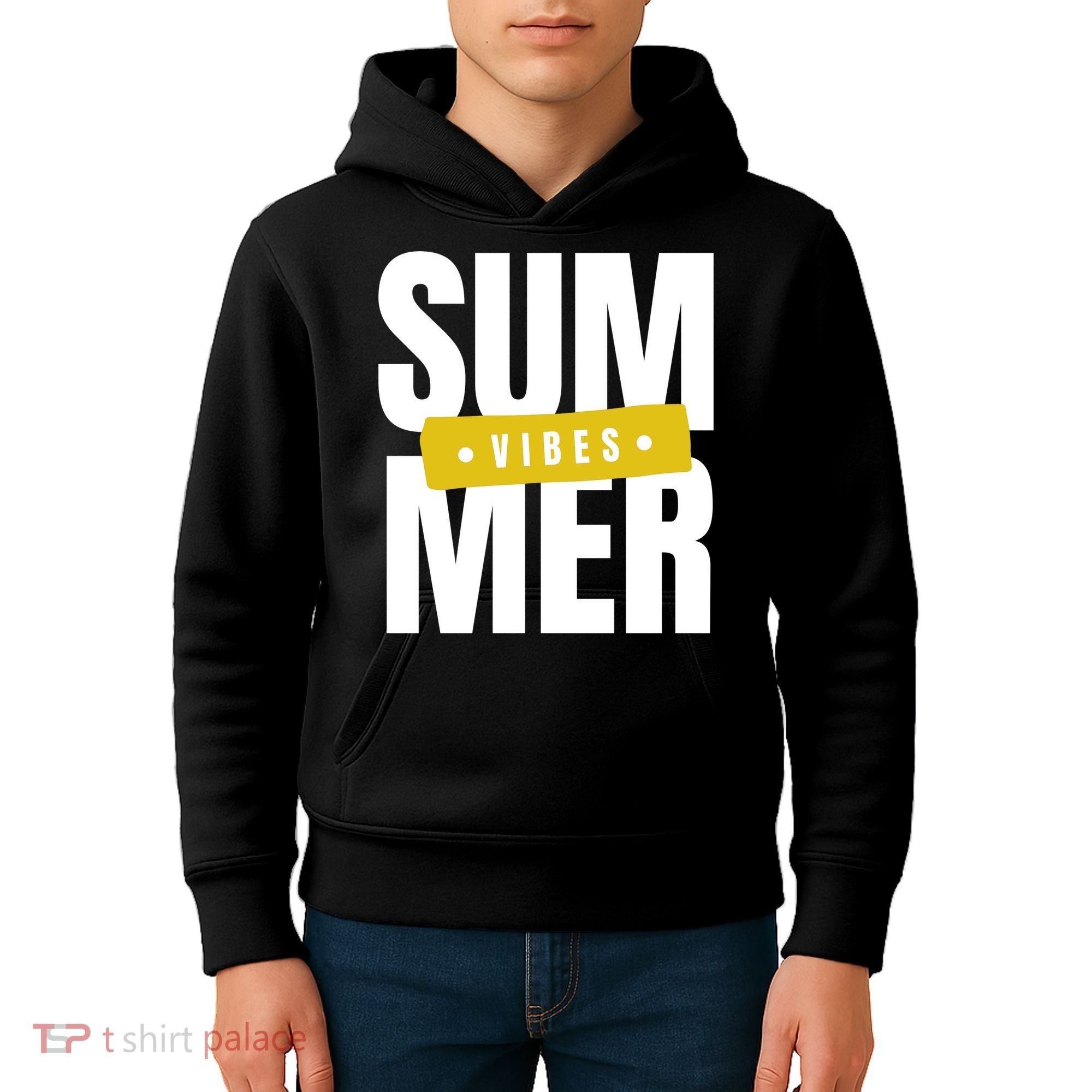 Summer Vibes Vacation Kids Hoodie