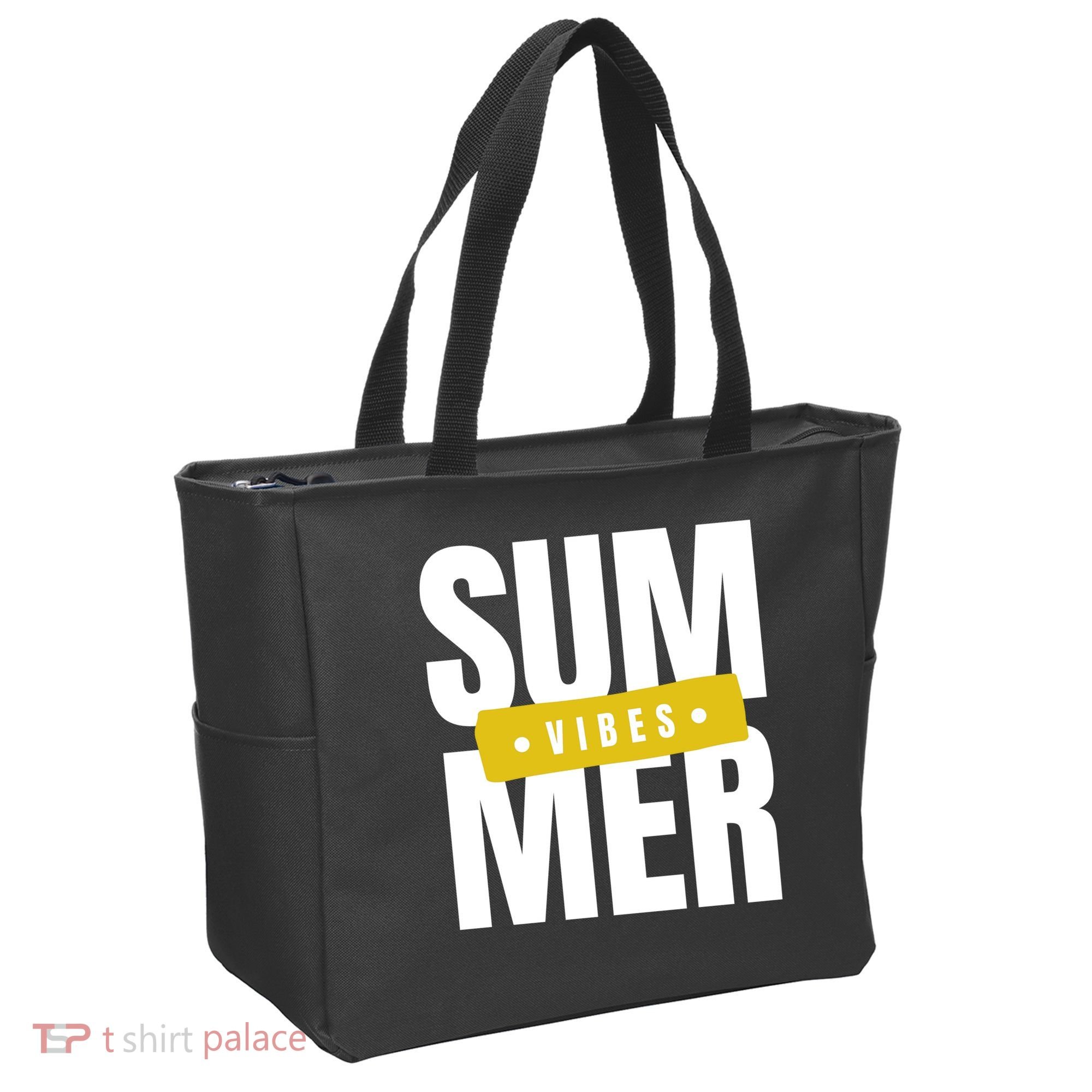 Summer Vibes Vacation Tote Bag