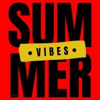 Summer Vibes Vacation Santa Hat thumb 1