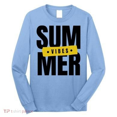 Summer Vibes Vacation Long Sleeve Shirt