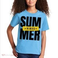 Summer Vibes Vacation Kids T-Shirt thumb 2