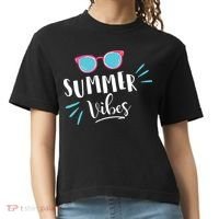 Summer Vibes Vacation Fun Comfort Colors Boxy T-Shirt thumb 0