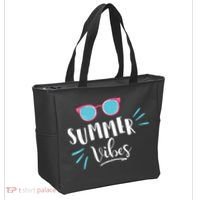 Summer Vibes Vacation Fun Tote Bag thumb 2