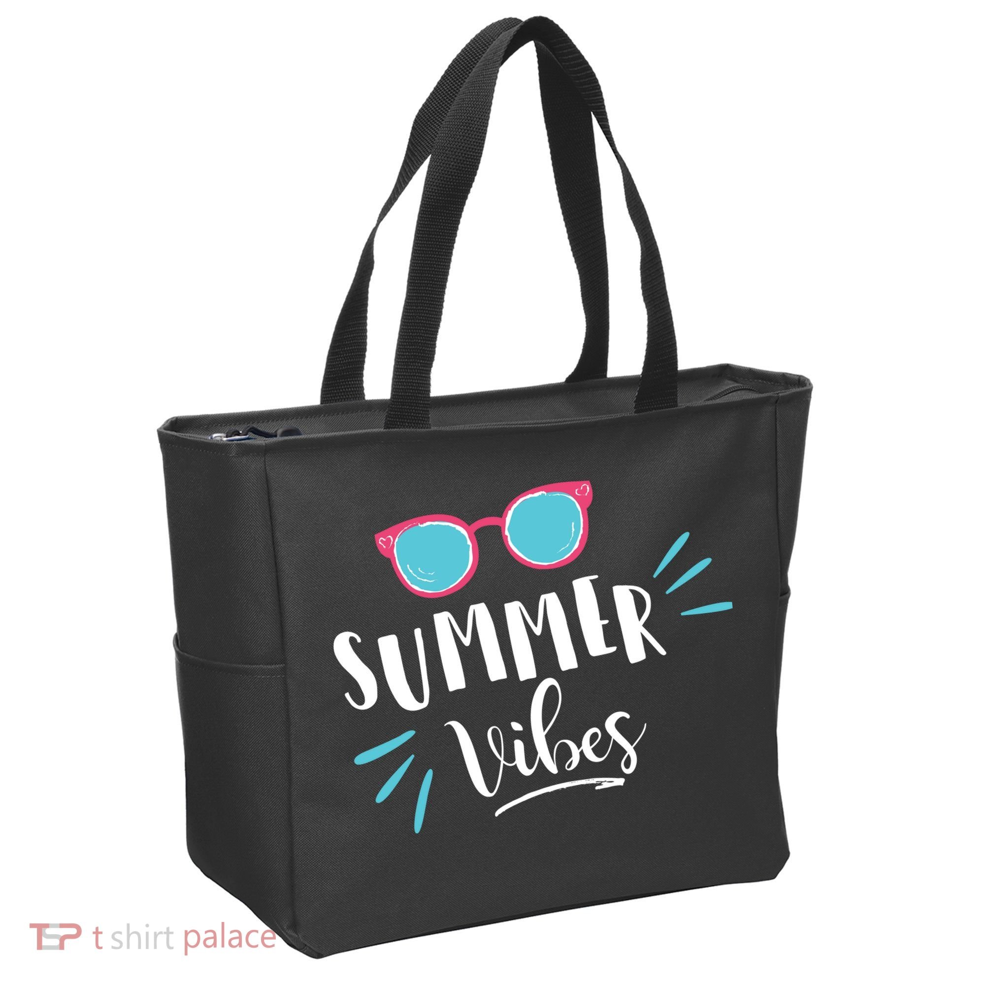 Summer Vibes Vacation Fun Tote Bag