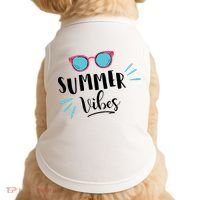Summer Vibes Vacation Fun Doggie Tank thumb 0
