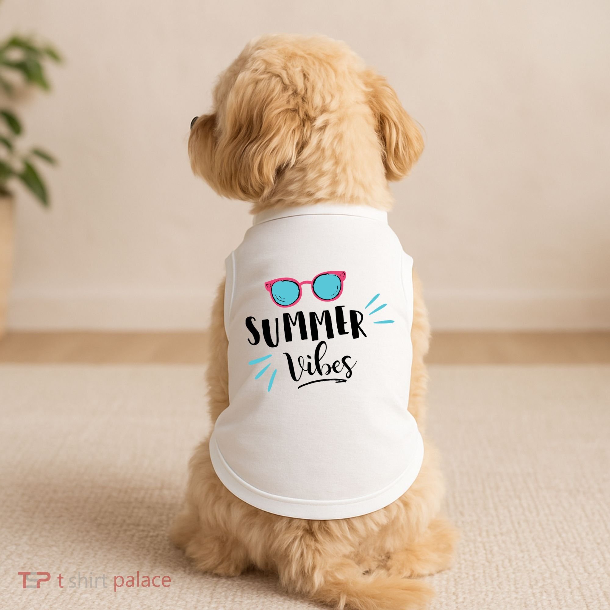 Summer Vibes Vacation Fun Doggie Tank