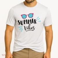 Summer Vibes Vacation Fun Cooling Performance Crew T-Shirt thumb 2