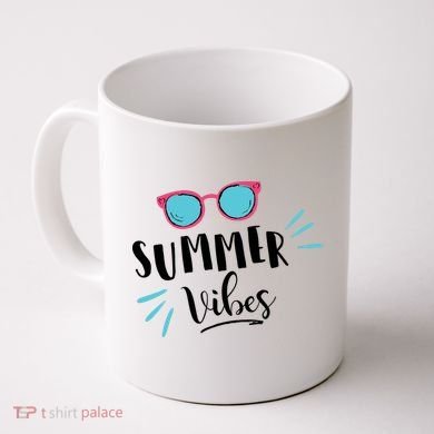 Summer Vibes Vacation Fun Coffee Mug
