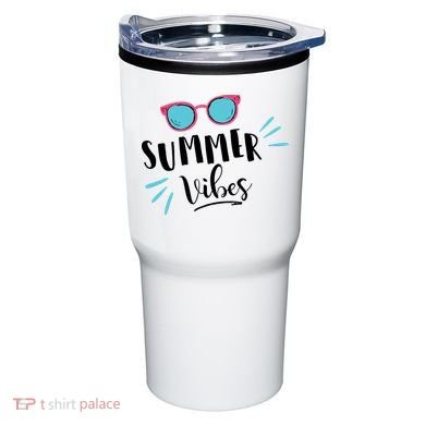 Summer Vibes Vacation Fun Tumbler