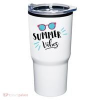 Summer Vibes Vacation Fun Tumbler thumb 0
