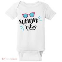 Summer Vibes Vacation Fun Baby Bodysuit thumb 0