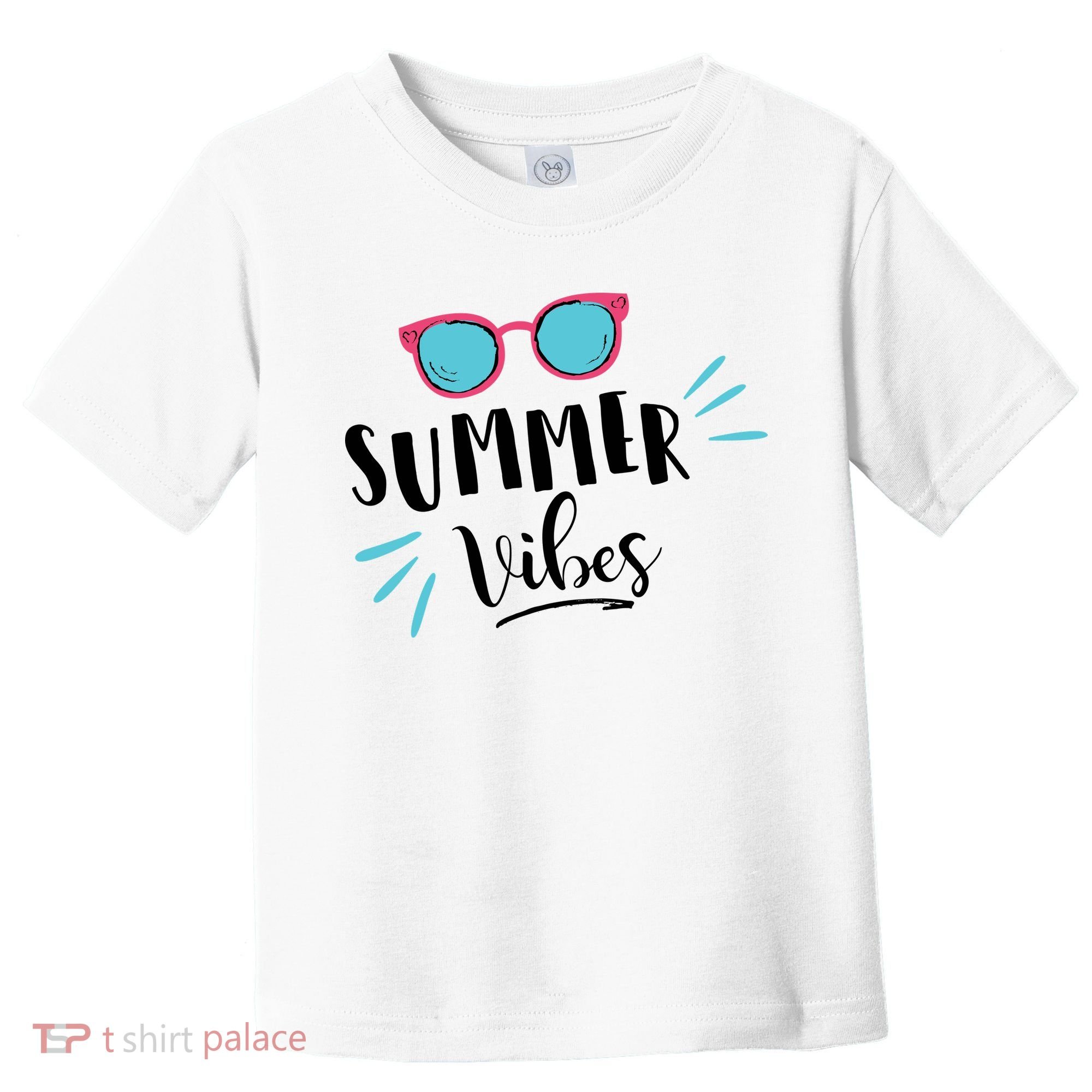 Summer Vibes Vacation Fun Toddler T-Shirt