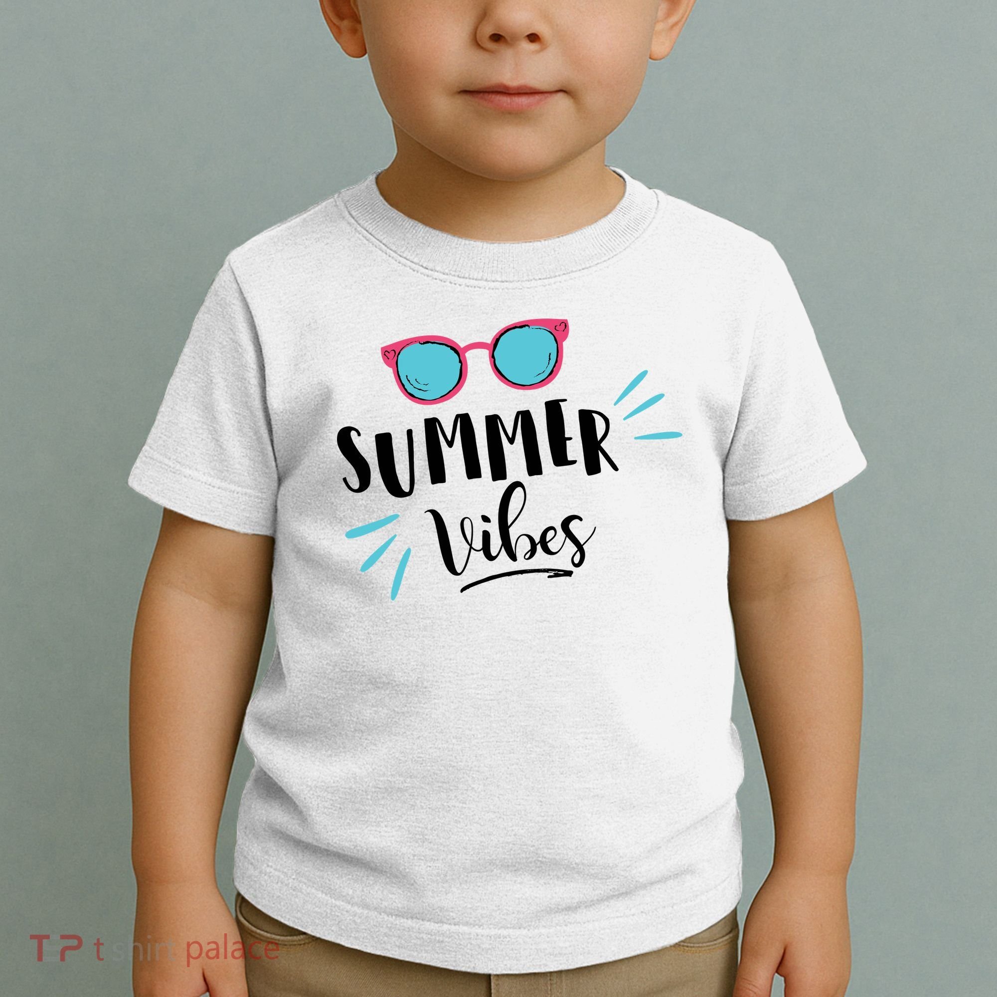 Summer Vibes Vacation Fun Toddler T-Shirt