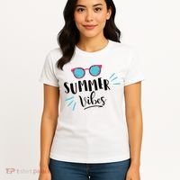 Summer Vibes Vacation Fun Women's T-Shirt thumb 4