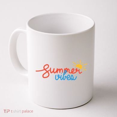 Summer Vibes Vacation Fun Coffee Mug