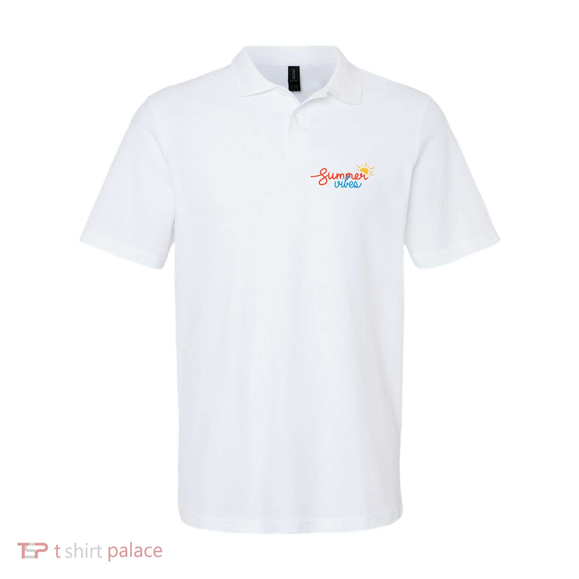 Summer Vibes Vacation Fun Polo