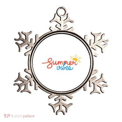 Summer Vibes Vacation Fun Ornament