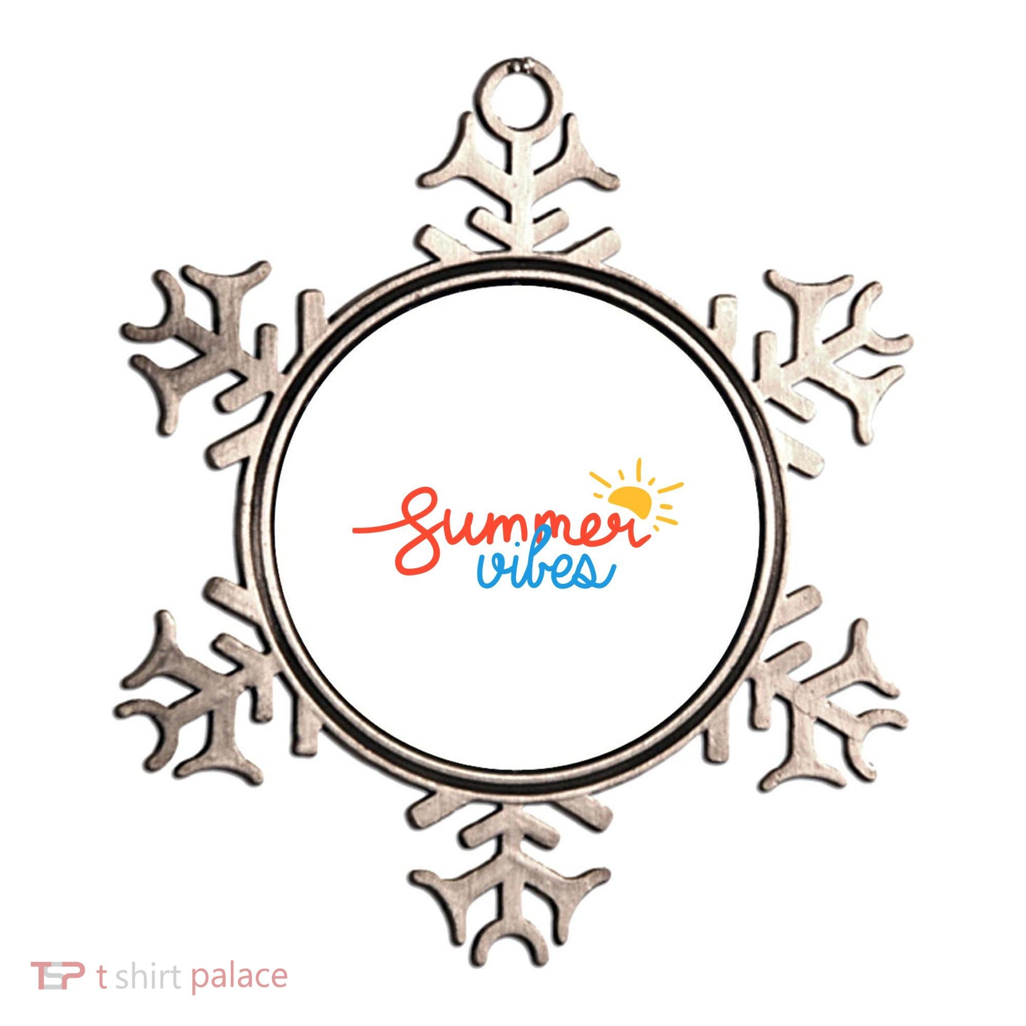 Summer Vibes Vacation Fun Ornament