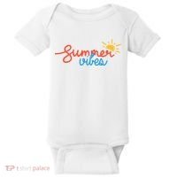 Summer Vibes Vacation Fun Baby Bodysuit thumb 0