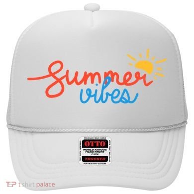 Summer Vibes Vacation Fun Hat
