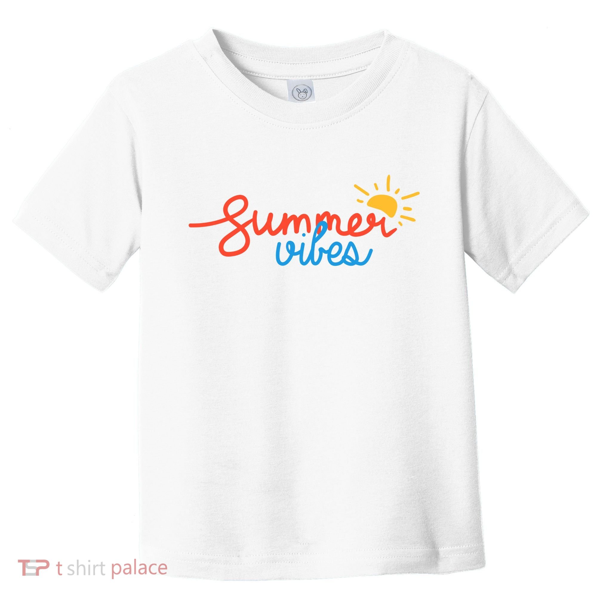Summer Vibes Vacation Fun Toddler T-Shirt