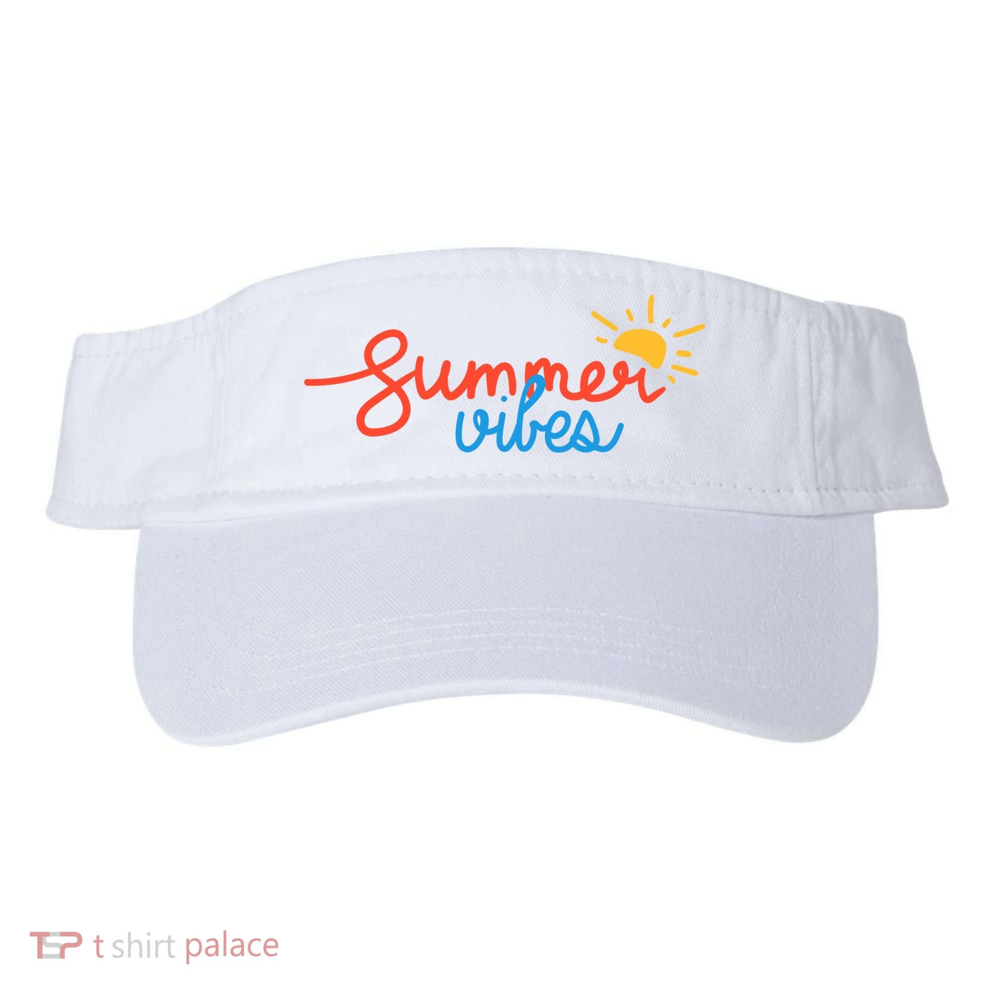 Summer Vibes Vacation Fun Visor