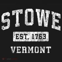 Stowe Vermont Vt Vintage Established Sports T-Shirt thumb 7