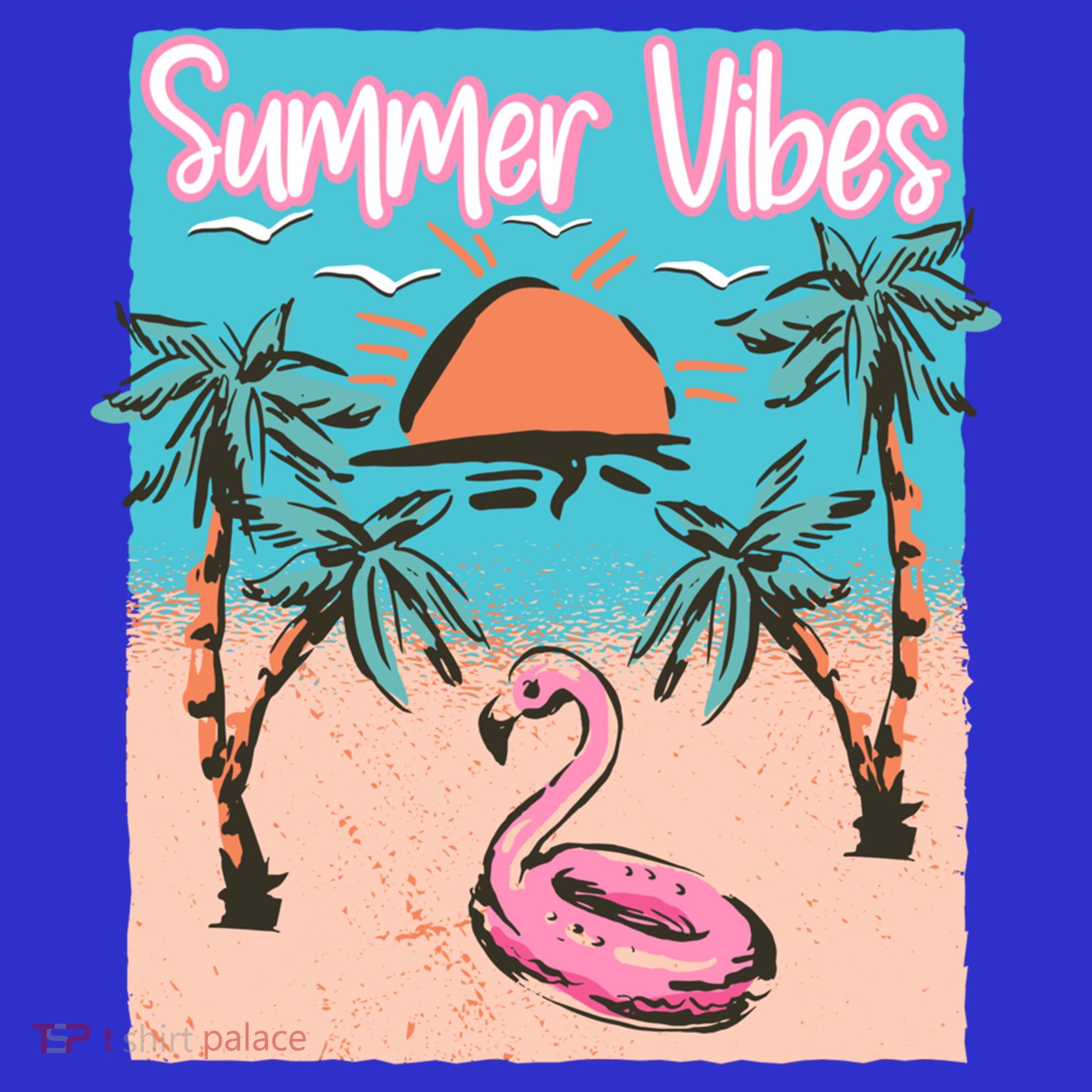 Summer Vibes Vacay Beach Flamingo Vacation Gift Apron