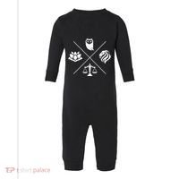 Stoic Virtues Wisdom Temperance Justice Courage Stoicism Stoic Virtues Wisdom Infant Fleece One Piece thumb 0