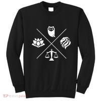 Stoic Virtues Wisdom Temperance Justice Courage Stoicism Stoic Virtues Wisdom Sweatshirt thumb 0
