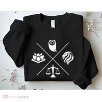 Stoic Virtues Wisdom Temperance Justice Courage Stoicism Stoic Virtues Wisdom Sweatshirt thumb 2