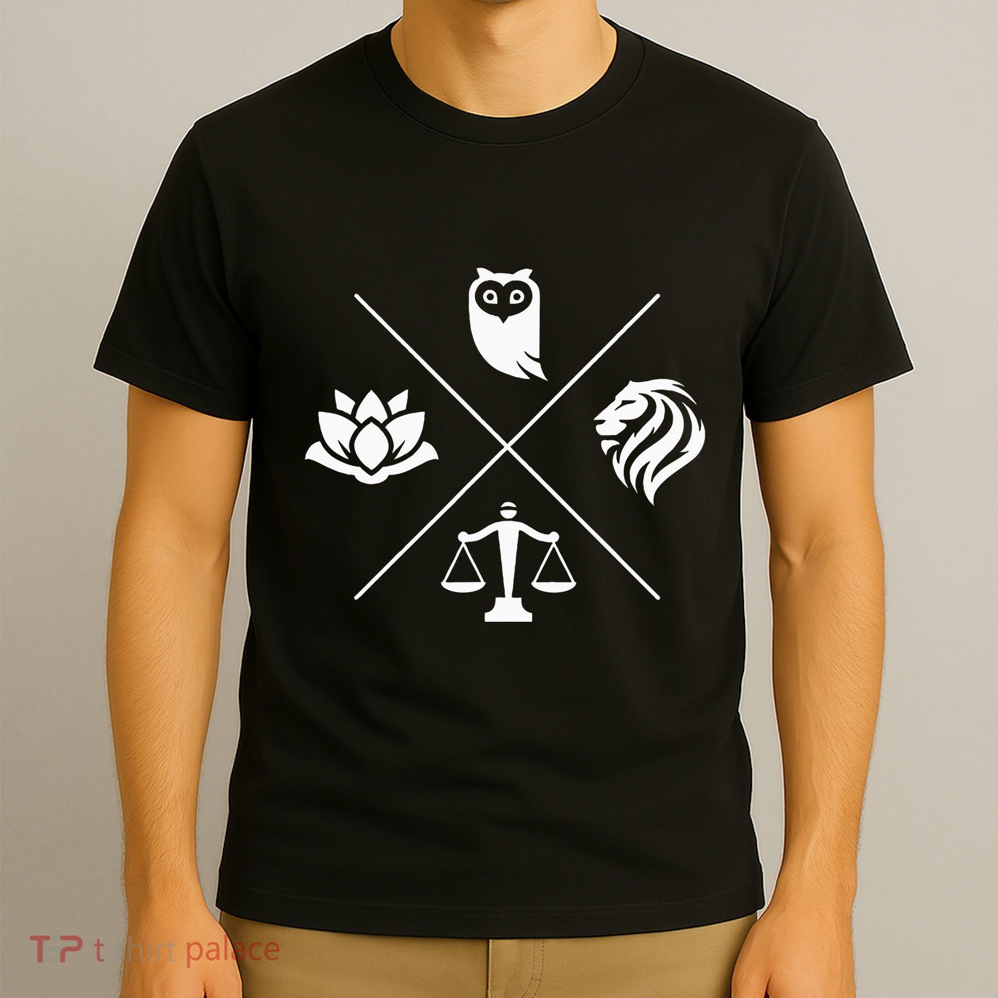 Stoic Virtues Wisdom Temperance Justice Courage Stoicism Stoic Virtues Wisdom T-Shirt
