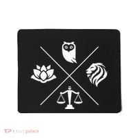 Stoic Virtues Wisdom Temperance Justice Courage Stoicism Stoic Virtues Wisdom Mousepad thumb 0