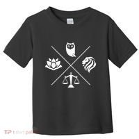 Stoic Virtues Wisdom Temperance Justice Courage Stoicism Stoic Virtues Wisdom Toddler T-Shirt thumb 0