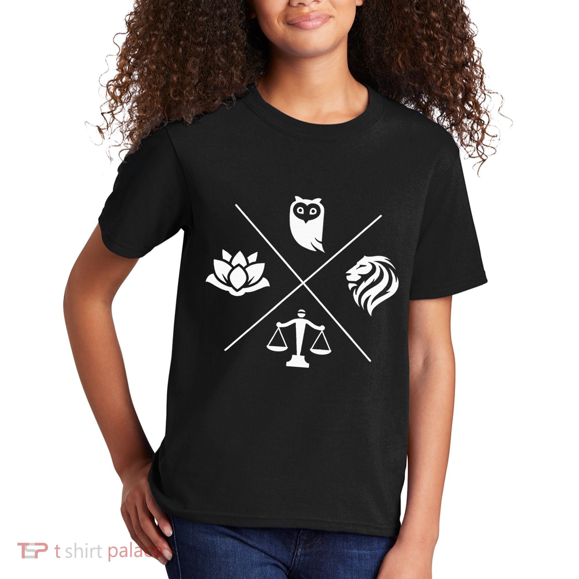 Stoic Virtues Wisdom Temperance Justice Courage Stoicism Stoic Virtues Wisdom Kids T-Shirt