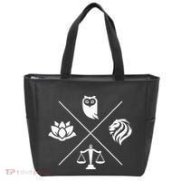 Stoic Virtues Wisdom Temperance Justice Courage Stoicism Stoic Virtues Wisdom Tote Bag thumb 0