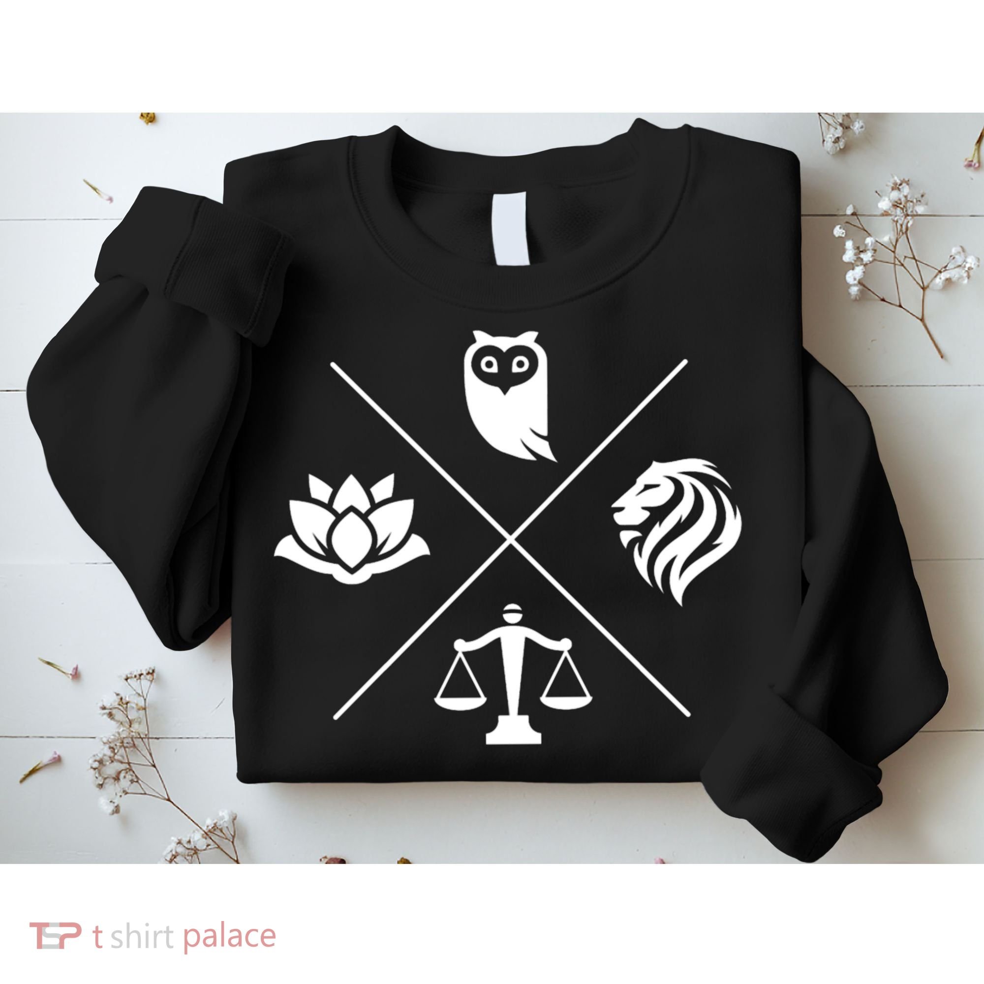 Stoic Virtues Wisdom Temperance Justice Courage Stoicism Sweatshirt