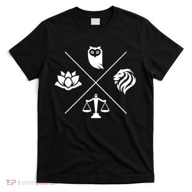 Stoic Virtues Wisdom Temperance Justice Courage Stoicism T-Shirt