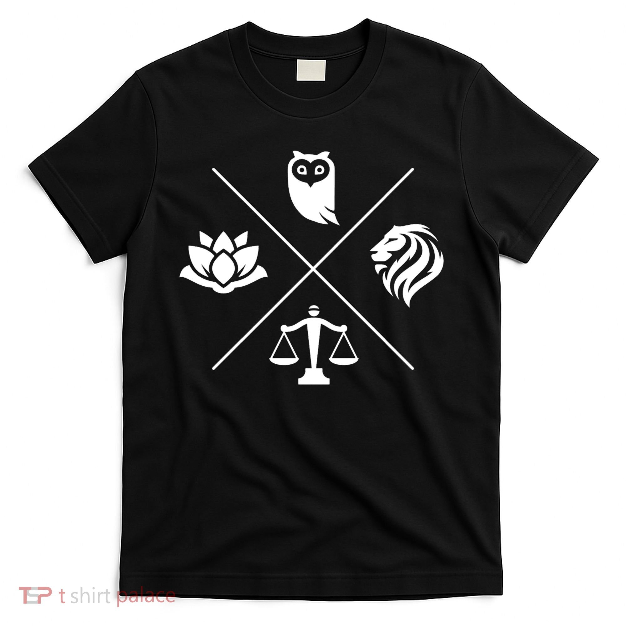 Stoic Virtues Wisdom Temperance Justice Courage Stoicism T-Shirt